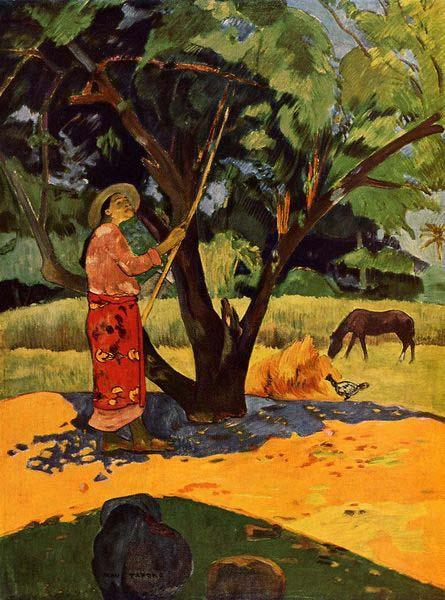 Paul Gauguin Picking Lemons Germany oil painting art